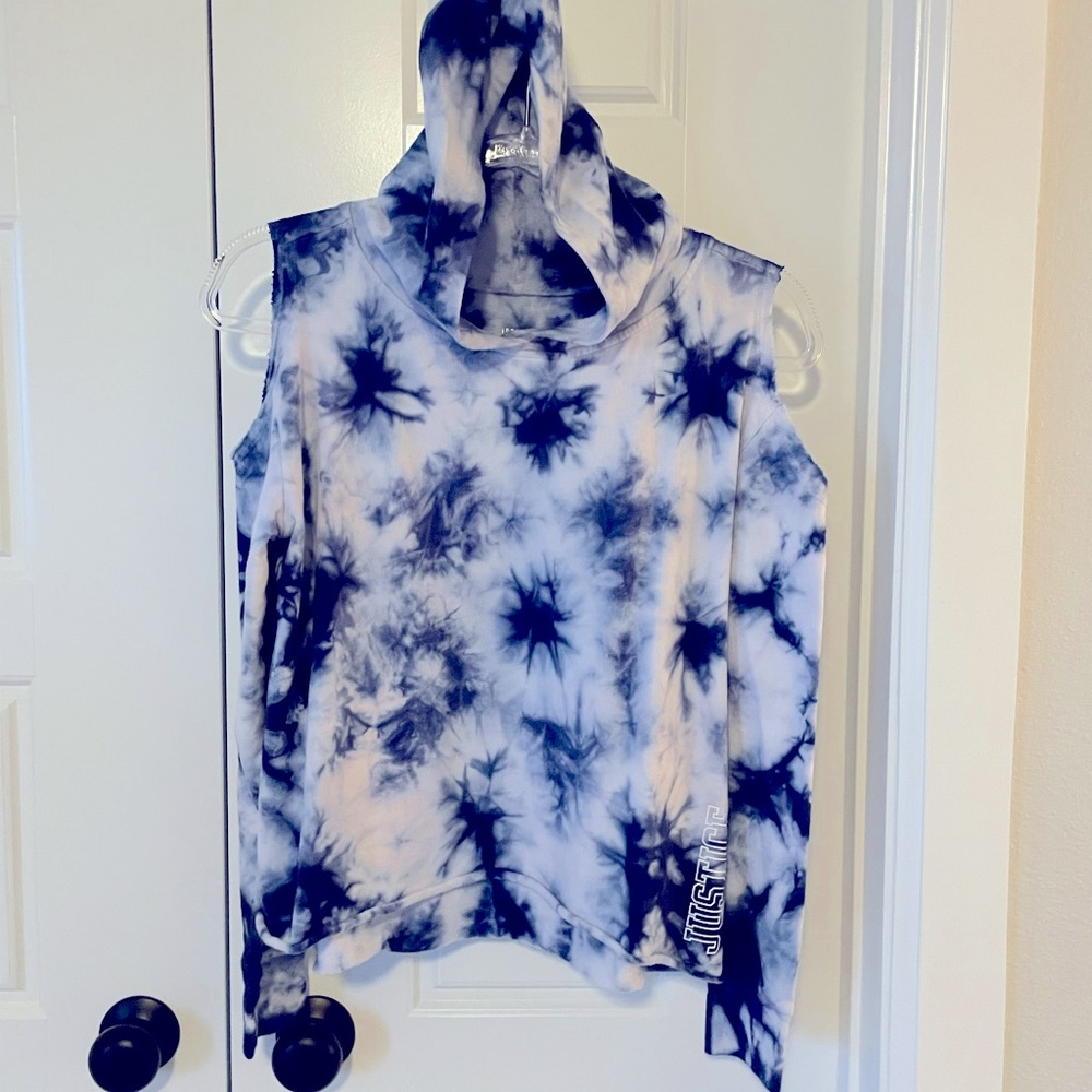 Justice hoodie. Size 14/16